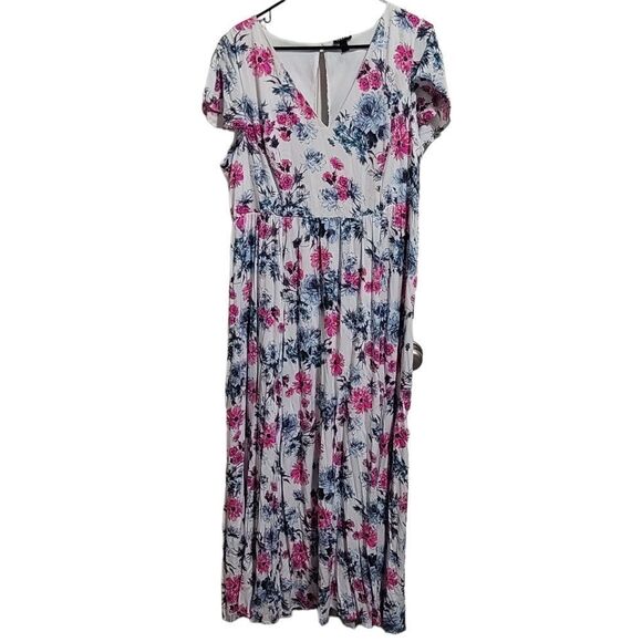 Torrid Bright Floral Maxi Dress - Picture 1 of 3